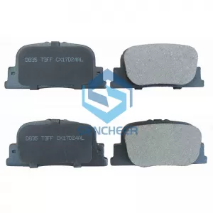 Chinese Auto Brake Pad For GWM D835